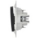 Выключатель 2-кл. СП FLITE ВС12-1-0-ФлЧ 10А механизм черн. IEK FI-V20-0-10-1-K02
