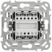 Выключатель 2-кл. СП FLITE ВС12-1-0-ФлЧ 10А механизм черн. IEK FI-V20-0-10-1-K02