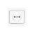 Розетка 1-м СП Валери 16А IP20 без заземл. бел. UNIVersal В0022