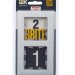Рамка 2-м BRITE РУ-2-1-БрА металл алюм. IEK BR-M22-M-K47
