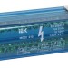 Шина на DIN-рейку в корпусе (кросс-модуль) ШНК 2х15 L+PEN IEK YND10-2-15-125