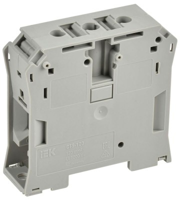 Колодка клеммная CTS ARMAFIX 120кв.мм сер. IEK YCT10-00-K03-120
