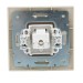 Розетка компьютерная 1-м СП Mira RJ45 крем./крем.. LEZARD 701-0303-139
