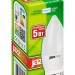 Лампа светодиодная PLED-ECO 5Вт C37 свеча 4000К нейтр. бел. E27 400лм 230В JazzWay 2855329A