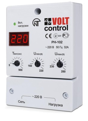 Реле напряжения РН-102 1ф НовАтек-Электро 3425600102-0 Реле напряжения РН-102 1ф НовАтек-Электро 3425600102-0