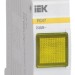 Лампа сигнальная ЛС-47 желт. IEK MLS10-230-K05