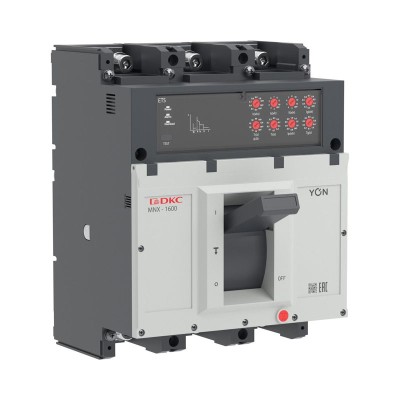 Выключатель автоматический 3P 1000А 70кА pro MNX1600L при AC415V расцепитель ETS YON MNX1600L3PETS1000