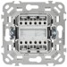 Выключатель проходной 2-кл. СП FLITE ВС62-1-0-ФлБ 10А механизм бел. IEK FI-V22-0-10-1-K01