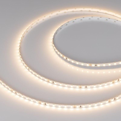 Лента светодиодная RT-A120-5mm 24V Warm 3000К 9.6Вт/м IP20 2835 узкая (уп.5м) Arlight 024105(2)