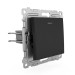 Выключатель 1-кл. СП Pixel 10А IP20 с индикатором механизм карбон TOKOV ELECTRIC TKE-PX-V1I-C14