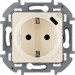 Розетка 1-м СП Inspiria 16А IP20 250В 2P+E немецк. стандарт с заряд. устр. USB тип C 1.5А 5В механизм сл. кость IEK 673771