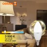 Лампа светодиодная LED G3 Value LVCLB75 10SW/830 10Вт свеча матовая 3000К тепл. бел. E14 800лм 230В 10х1 RU OSRAM 4058075579125