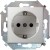 Розетка 1-м СП Simon 15 16А IP20 250В с заземл. винтов. клеммы механизм бел. Simon 1591432-030