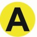 Наклейка "A" d20mm. PROxima EKF an-2-9
