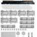 Корпус КМПн-36 TEKFOR IP65 черн. прозр. дверь пластик. IEK TF5-KP72-N-36-65-K03-K02
