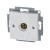 Розетка телевизионная одиночная TV Basic механизм альп. бел. ABB 2CKA001724A4276