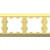 Рамка 4-м AtlasDesign Antique универс. зол. SE ATN101604