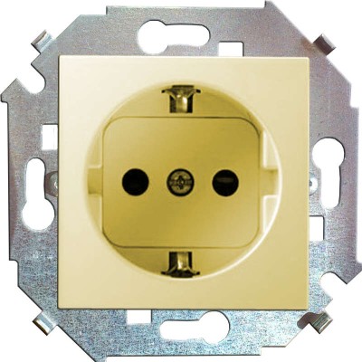 Розетка 1-м СП Simon 15 16А IP20 250В с заземл. винтов. клеммы механизм сл. кость Simon 1591432-031 Розетка 1-м СП Simon 15 16А IP20 250В с заземл. винтов. клеммы механизм сл. кость Simon 1591432-031