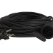 Удлинитель-шнур 1х50м 10А IP44 3500Вт 220-350В КГ 2х1.0мм каучук КОСМОС YSHKsm50m-1g(10A)KG