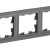 Рамка 5-м BRITE РУ-5-БрГ граф. IEK BR-M52-K53