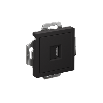 Розетка HDMI AtlasDesign механизм карбон SE ATN001080 Розетка HDMI AtlasDesign механизм карбон SE ATN001080
