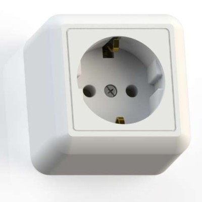 Розетка 1-м ОП Оптима РА16-376 16А IP20 с заземл. с монтаж. пластиной бел. Кунцево 8007 Розетка 1-м ОП Оптима РА16-376 16А IP20 с заземл. с монтаж. пластиной бел. Кунцево 8007