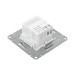 Розетка 2-м СП Эпика USB-C механизм бел. EKF UP1-SOW-2USBC