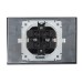 Розетка 2-м СП BRITE РСбш12-3-44-БрЧ 16А в сборе IP44 с крышкой черн. IEK BR-R26-16-44-K02-F